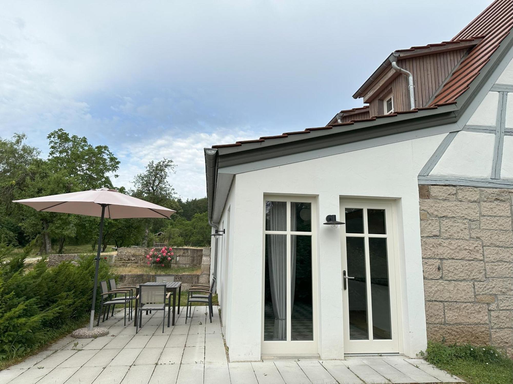 Hotel Gutshof Andres Kirchlauter Exterior foto